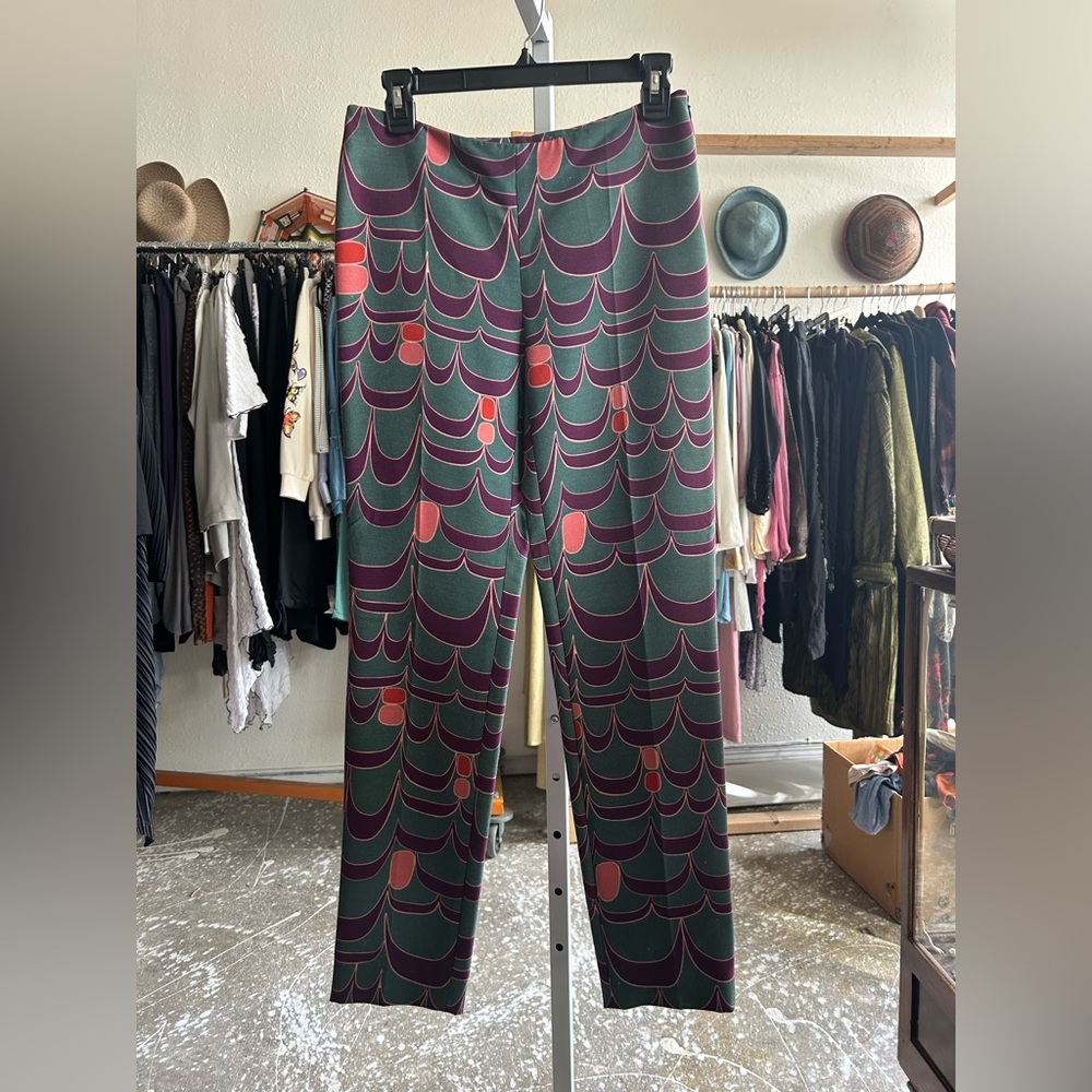 Alberta Ferretti Multicolor Patterned Pant